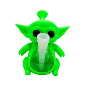 A2021 6''SILICONE ALIEN DESIGN WATER PIPE