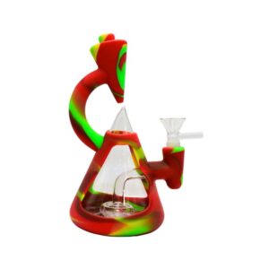 A227 8.5''SILICONE FANCY BEAKER WATER PIPE