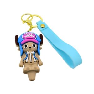A601 3.5'' CHARACTER DESIGN KEYCHAIN SILICONE HAND PIPE