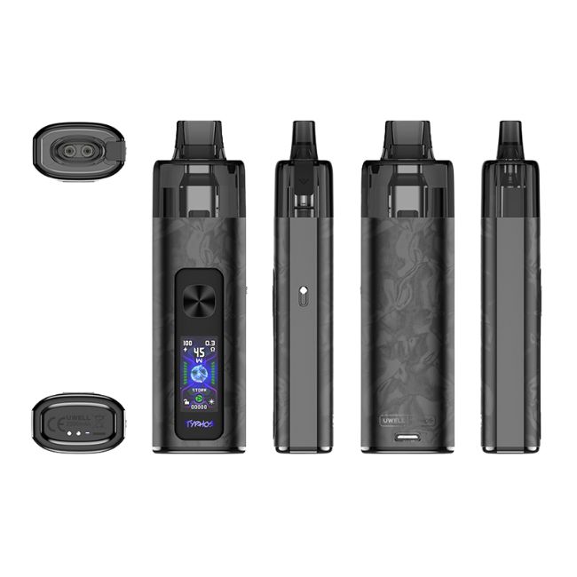 UWELL TYPHOS 2000mAH (6ML) POD SYSTEM STARTER KIT - Image 3