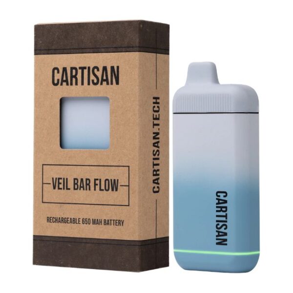 CARTISAN VEIL BAR FLOW 650mAH RECHARGABLE BATTERY