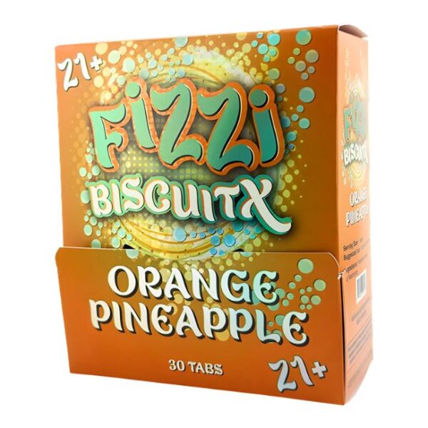 FIZZI BISCUITX EUPHORIC MUSHROOM TABLET 1CT/30PK