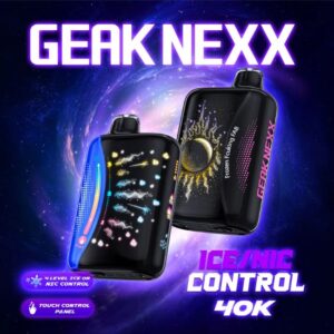 GEAKNEXX40KDI001 GEAK NEXX 5% DISPOSABLE (100ML) PULSE. MODE - 25K & NORM. MODE - 40K PUFFS 5CT/ BOX