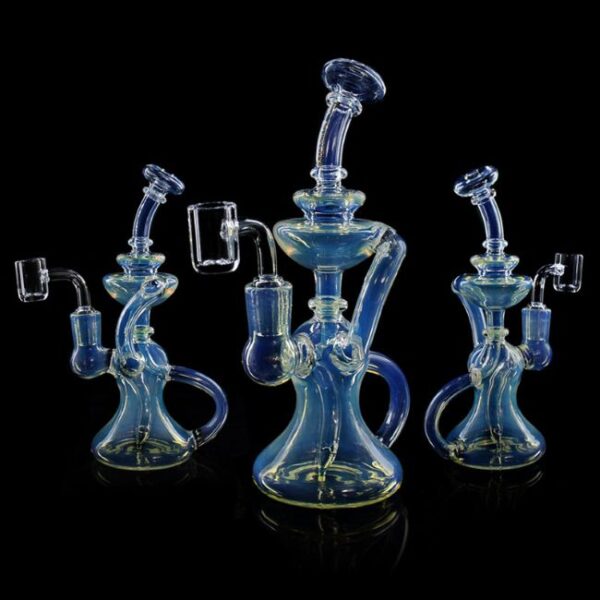 8'' PHOENIXSTAR GLASS RECYCLER WATER PIPE