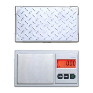 HWDIAPLATE22011 HIGH WEIGH DIAPLATE (220GM X 0.01GM) SILVER POCKET SCALE