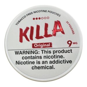 KILLANIC001 KILLA NIC - 5 CANS / PACK "20 POUCHES PER CAN"