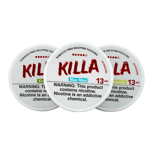 KILLA NIC - 5 CANS / PACK "20 POUCHES PER CAN" - Image 2