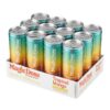 MAGIC DOSE KRATOM LEAF & KAVA ROOT EUPHORIC SELTZER DRINK (12OZ 355ML/ CAN) 12CT/ CASE - ROCKET POP