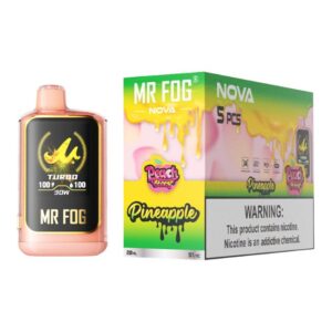 MRFOGNOVADIS001 MR FOG NOVA LIMITED EDITION 5% DISPOSABLE (100ML) 36K PUFFS 5CT/ BOX