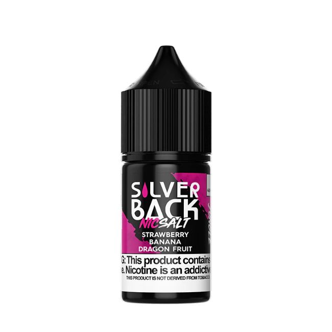 SILVER BACK JUICE CO SALT NIC E LIQUID 30ML BOTTLE - Image 6