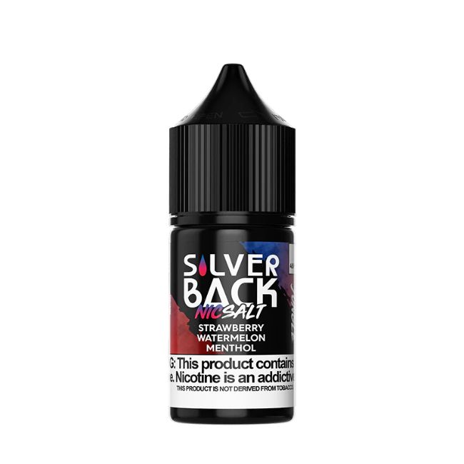 SILVER BACK JUICE CO SALT NIC E LIQUID 30ML BOTTLE - Image 9