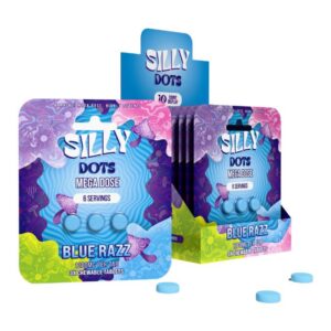 SILLY DOTS MEGA DOSE MUSHROOM 1200MG PER TABLET 3CT/10PK