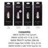 SMOK NORD REPLACEMENT COIL PACK OF 5 - CERAMIC 1.4 OHM