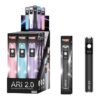 YOCAN ARI 2.0 650mAH CART VAPE BATTERY 15CT/ DISPLAY - MIXED COLOR