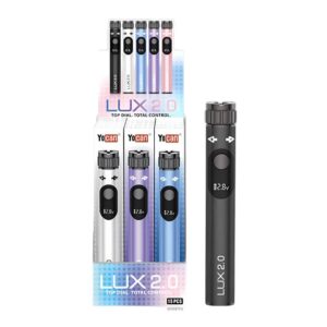 YOCANLUX2001 YOCAN LUX 2.0 CART VAPE BATTERY 15CT/ DISPLAY