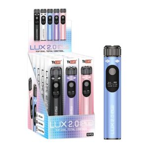 YOCANLUX2PLUS001 YOCAN LUX 2.0 PLUS CART VAPE BATTERY 15CT/ DISPLAY