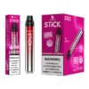 AIR BAR STICK 5% DISPOSABLE (65ML) 2.5K PUFFS 10CT/ BOX - KIWI DRAGON BERRY