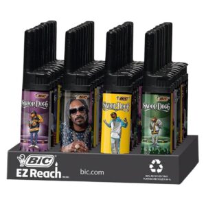 BICEZREACHSD001 BIC EZ REACH SNOOP DOGG LIGHTER 40CT/ DISPLAY