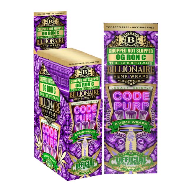 BILLIONAIRE HEMP WRAPS 2CT 25 PACK - Image 3
