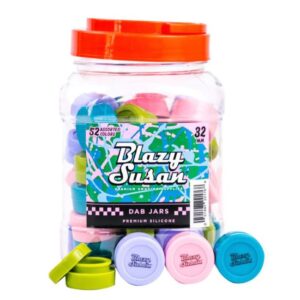 xr:d:DAFfLjEG3ro:2,j:2161305240,t:23040423 BLAZY SUSAN DAB JARS 45MM ASSORTED COLOR 24CT JAR