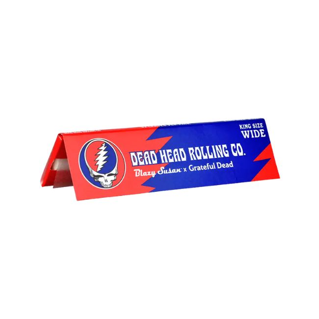 BLAZY SUSAN X GRATEFUL DEAD KING SIZE WIDE ROLLING PAPERS 50CT/ BOX - Image 2