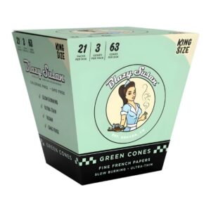 BLAZY SUSAN GREEN CONES 21CT/ BOX