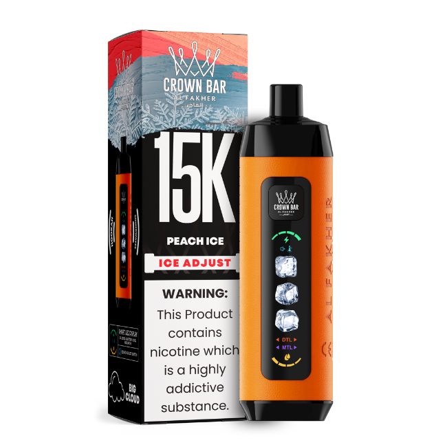 CROWN BAR BY AL FAKHER ICE ADJUST 5% DISPOSABLE (110ML) 15K PUFFS 5CT/ BOX (MADE IN UAE) - Image 6