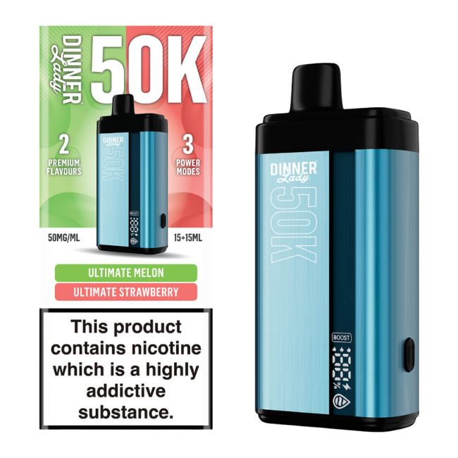DINNER LADY DUAL FLAVOR 5% DISPOSABLE (150ML) 50K PUFFS (BUILT IN USA) 5CT/ BOX - Image 4