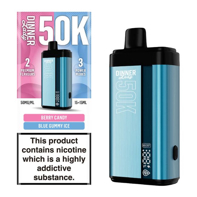 DINNER LADY DUAL FLAVOR 5% DISPOSABLE (150ML) 50K PUFFS (BUILT IN USA) 5CT/ BOX - Image 5