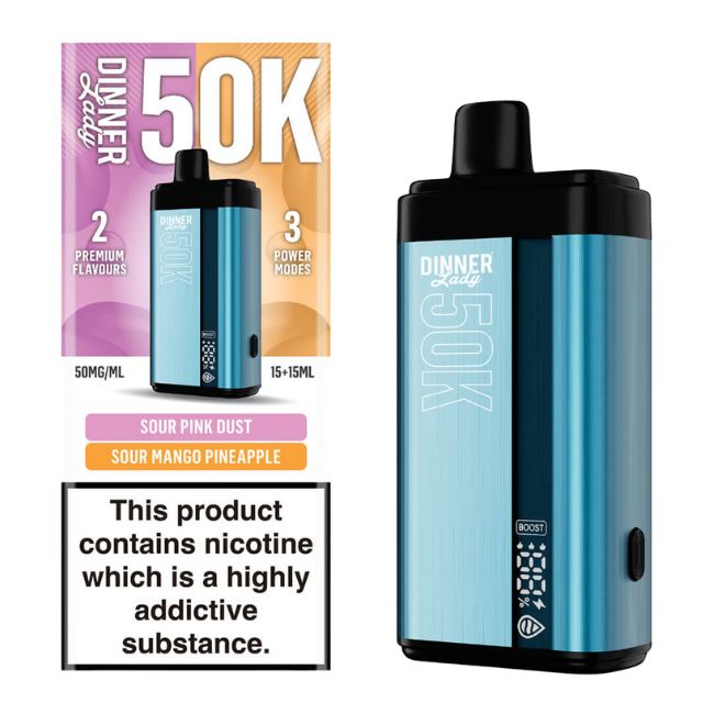 DINNER LADY DUAL FLAVOR 5% DISPOSABLE (150ML) 50K PUFFS (BUILT IN USA) 5CT/ BOX - Image 8