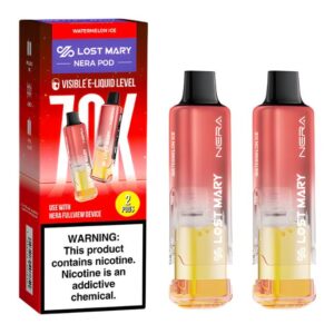 LOSTMARYNERAPD001 LOST MARY NERA 5% DISPOSABLE POD (120ML) 70K PUFFS 2CT 5PK/ BOX