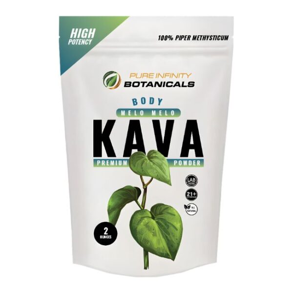 PURE INFINITY BOTANICALS KAVA PREMIUM 2OZ (56GM) POWDER BAG