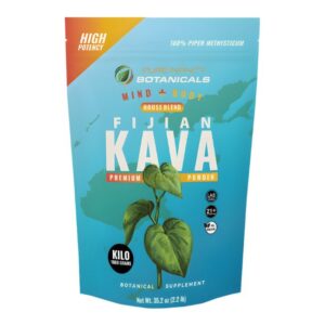 PIBFIJIAN1KG001 PURE INFINITY BOTANICALS FIJIAN KAVA PREMIUM 1KG POWDER BAG