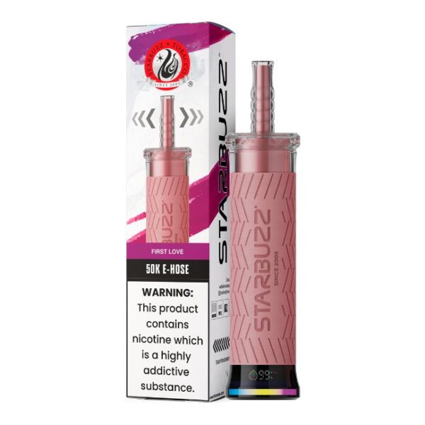STARBUZZ 50K E-HOSE HOOKAH 6% DISPOSABLE (40ML) 50K PUFFS 1CT/ SINGLE
