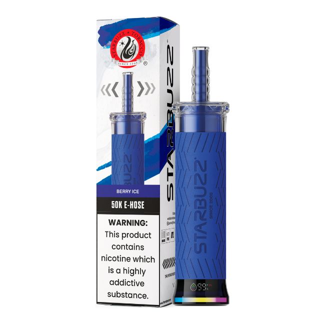 STARBUZZ 50K E-HOSE HOOKAH 6% DISPOSABLE (40ML) 50K PUFFS 1CT/ SINGLE - Image 3