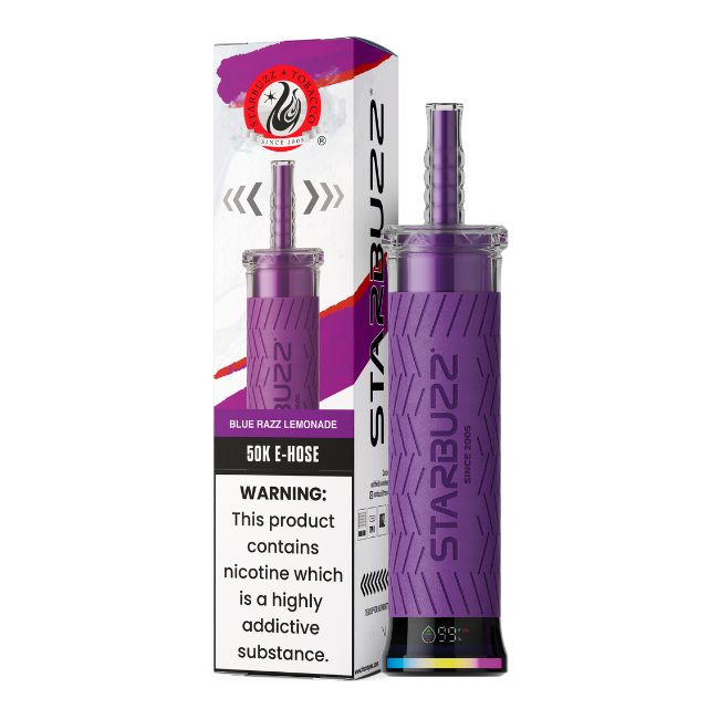STARBUZZ 50K E-HOSE HOOKAH 6% DISPOSABLE (40ML) 50K PUFFS 1CT/ SINGLE - Image 4