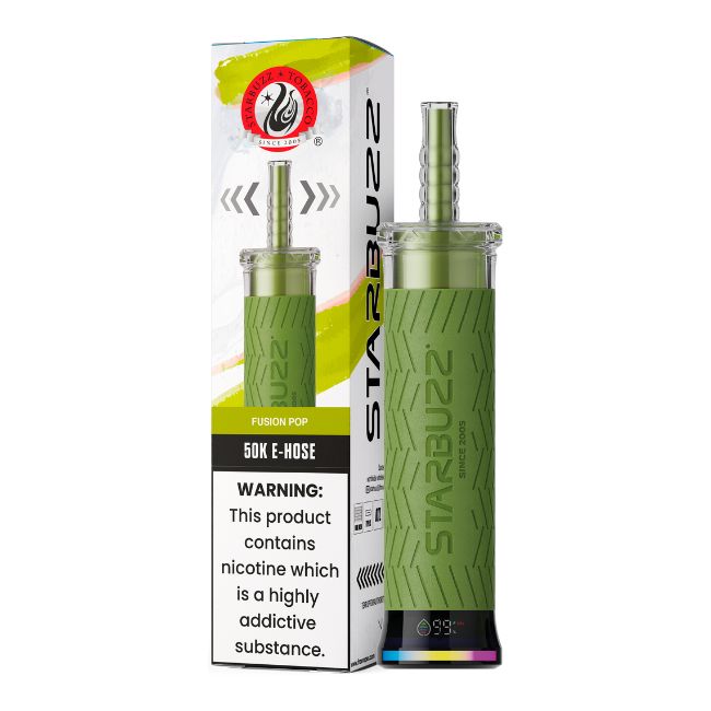STARBUZZ 50K E-HOSE HOOKAH 6% DISPOSABLE (40ML) 50K PUFFS 1CT/ SINGLE - Image 6