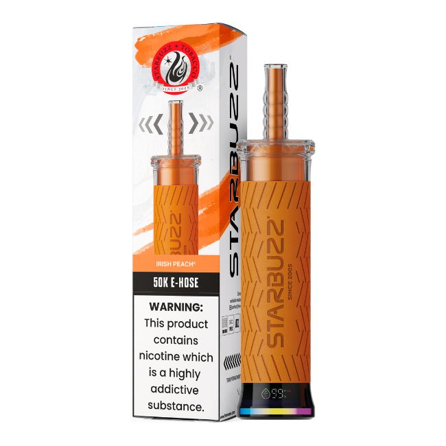 STARBUZZ 50K E-HOSE HOOKAH 6% DISPOSABLE (40ML) 50K PUFFS 1CT/ SINGLE - Image 7