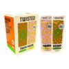 TWISTED HEMP TWIN PACK WRAPS PRE PRICE 4 X 0.99C WRAPS - 30 POUCHES/PK 2CT/ BOX - PSYCHEDELIC PUNCH+FRESH BAKED