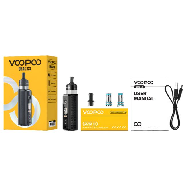 VOOPOO DRAG S3 3000mAH STARTER KIT - Image 4