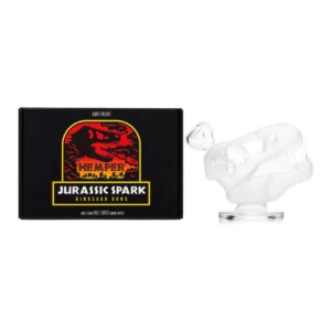 WP0725001 HEMPER JURASSIC SPARK DINOSAUR (4.4'') BONG WATER PIPE