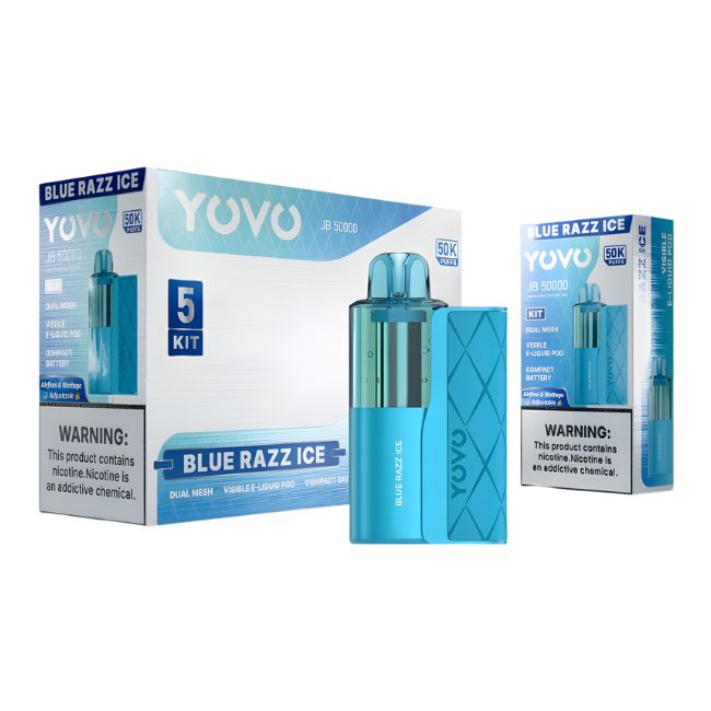 YOVO JB 50000 5% DISPOSABLE KIT (75ML) 50K PUFFS 5CT/ BOX - Image 8