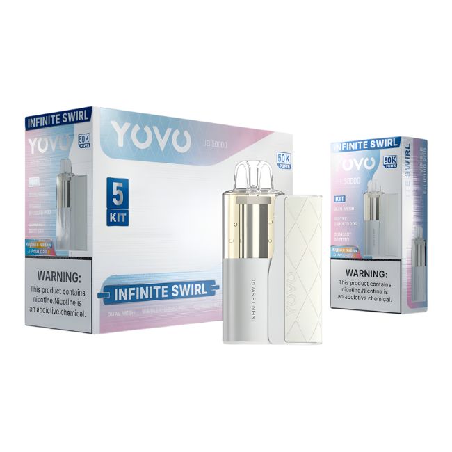 YOVO JB 50000 5% DISPOSABLE KIT (75ML) 50K PUFFS 5CT/ BOX - Image 3