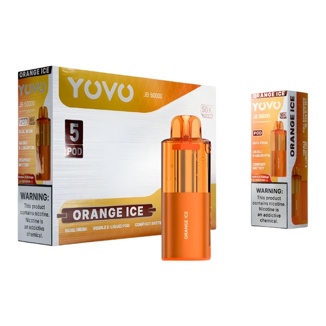 YOVO JB 50000 5% DISPOSABLE POD (75ML) 50K PUFFS 5CT/ BOX - Image 5