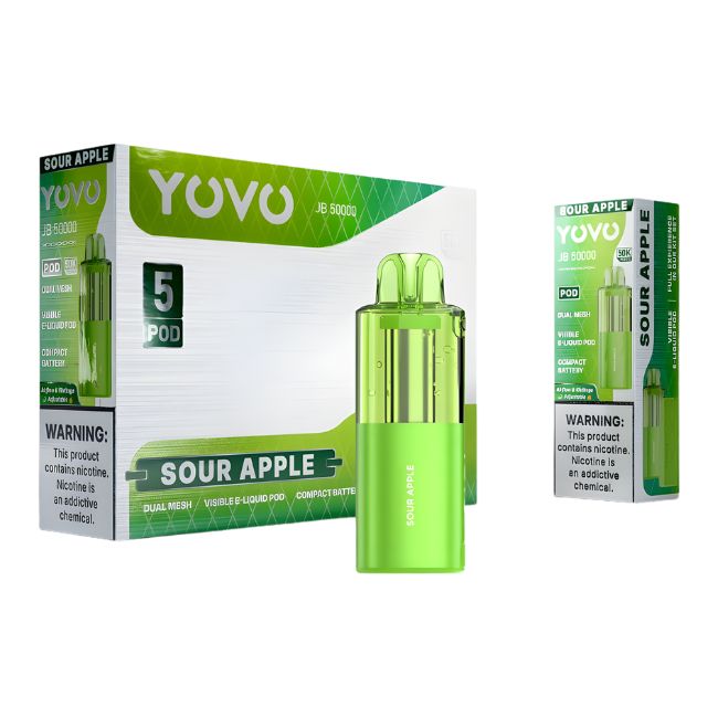 YOVO JB 50000 5% DISPOSABLE POD (75ML) 50K PUFFS 5CT/ BOX - Image 7