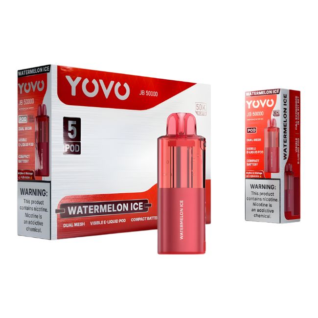 YOVO JB 50000 5% DISPOSABLE POD (75ML) 50K PUFFS 5CT/ BOX - Image 8