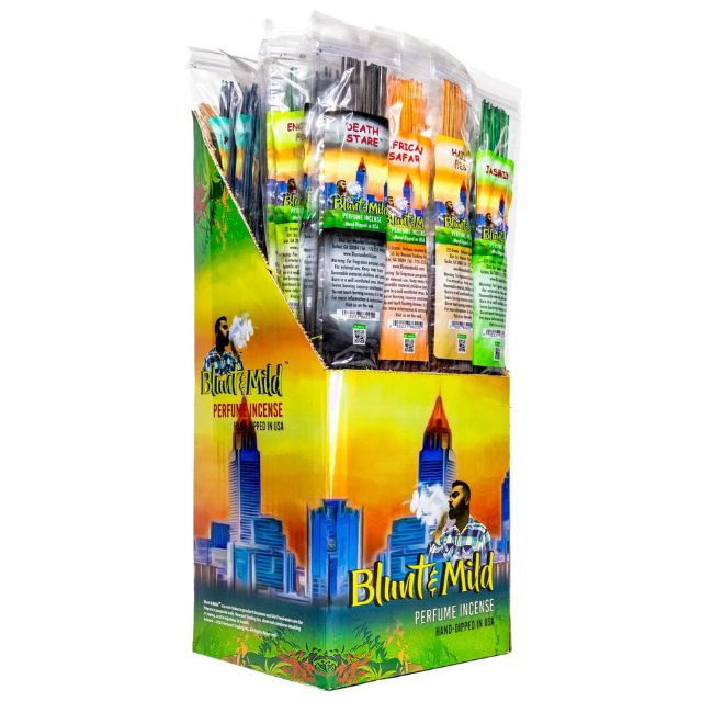 BLUNT & MILD (PERFUME INCESE) HAND DIPPED (24 CT DISPLAY) - Image 2