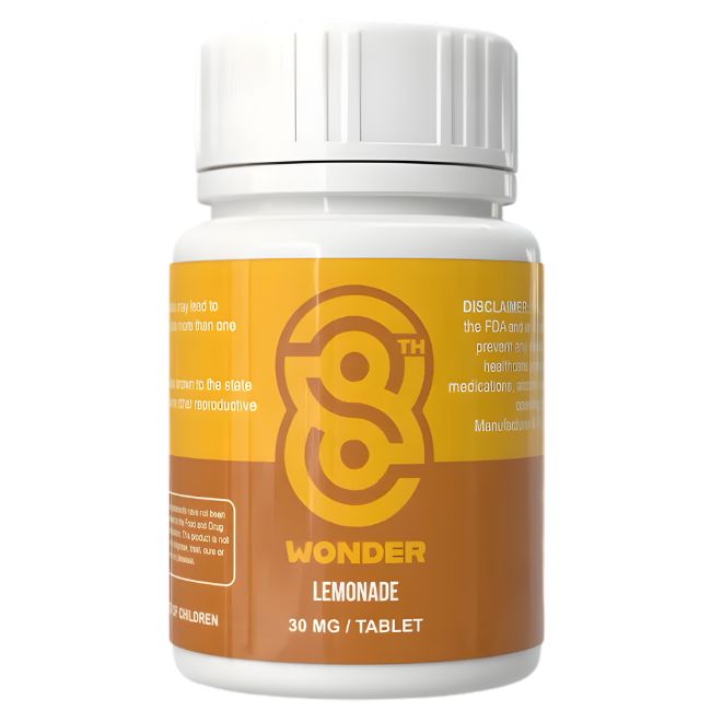 8 WONDER DHM KRATOM PROPRIETARY BLEND 30MG PER TABLET 10CT/ JAR