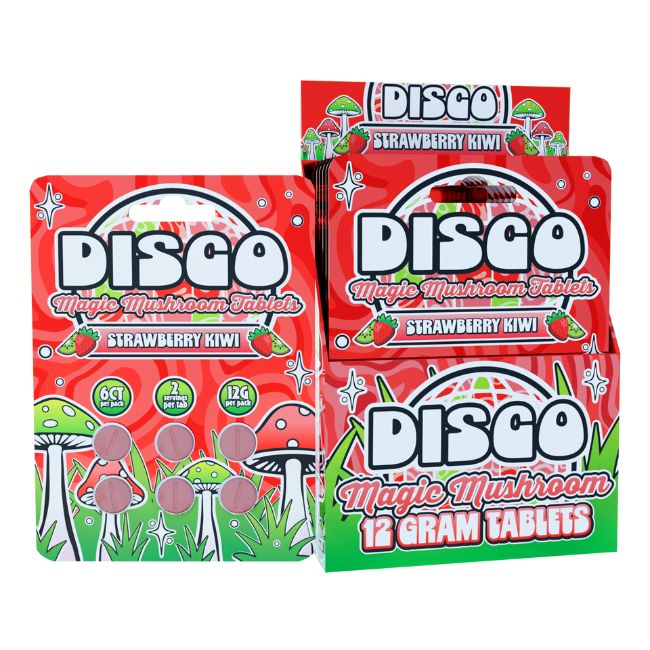 DISCO MAGIC MUSHROOM BLEND 12GM TABLETS 6CT/ 6PK BOX - Image 2