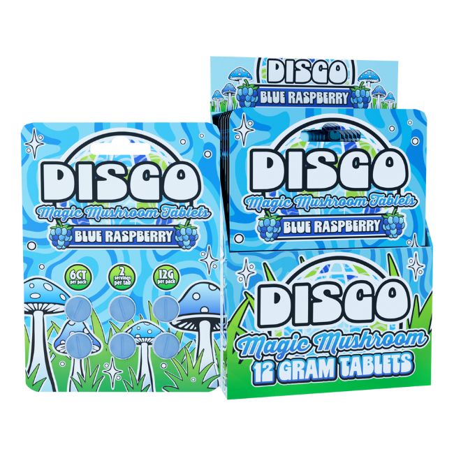 DISCO MAGIC MUSHROOM BLEND 12GM TABLETS 6CT/ 6PK BOX - Image 4